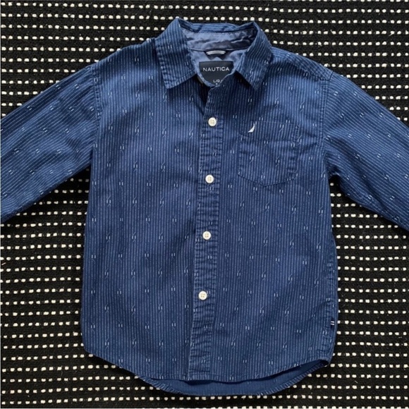 Free with Bundle | Nautica | Kids Long Sleeve Button Down Shirt - Picture 2 of 11